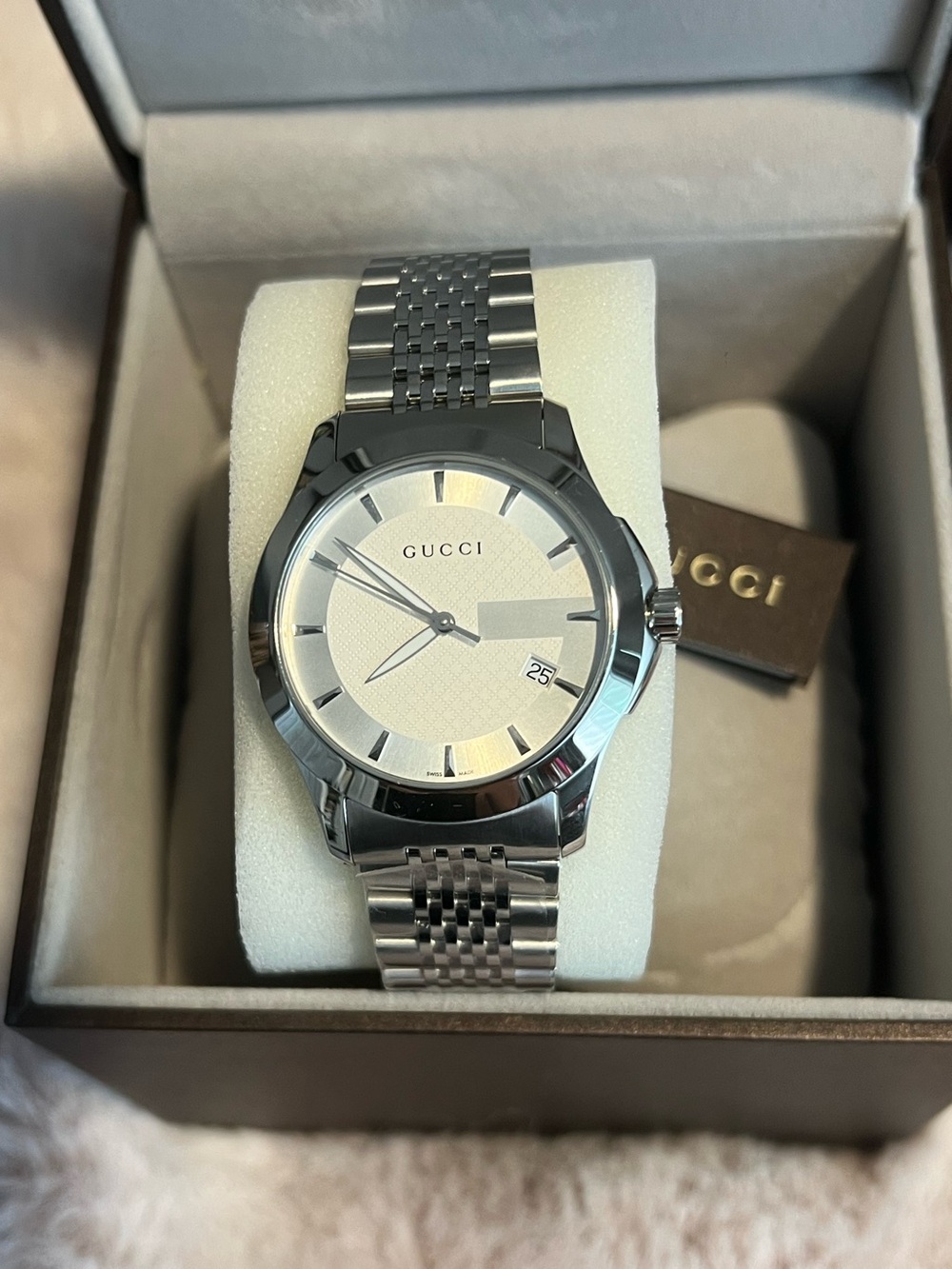 GUCCI G-Timeless YA126401 Men’s/Unisex Watch NWT Box